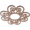 Ekena Millwork Cohen Wood Fretwork Pierced Ceiling Medallion, Wood (Paint Grade), 18"OD x 6 1/8"ID x 3/8"T CMWP18X18X0375COMF - alternate 4